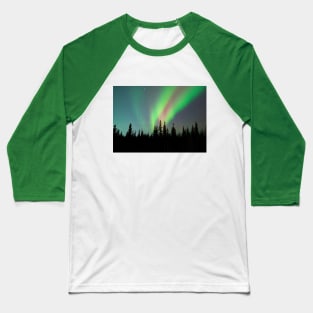 Alaskan Aurora Borealis Dream Baseball T-Shirt